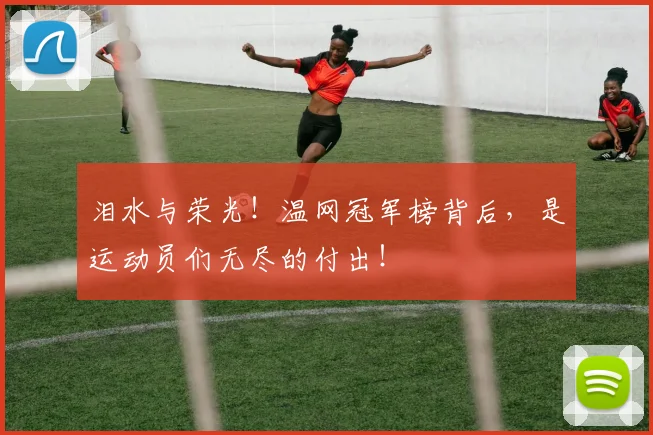 泪水与荣光！温网冠军榜背后，是运动员们无尽的付出！